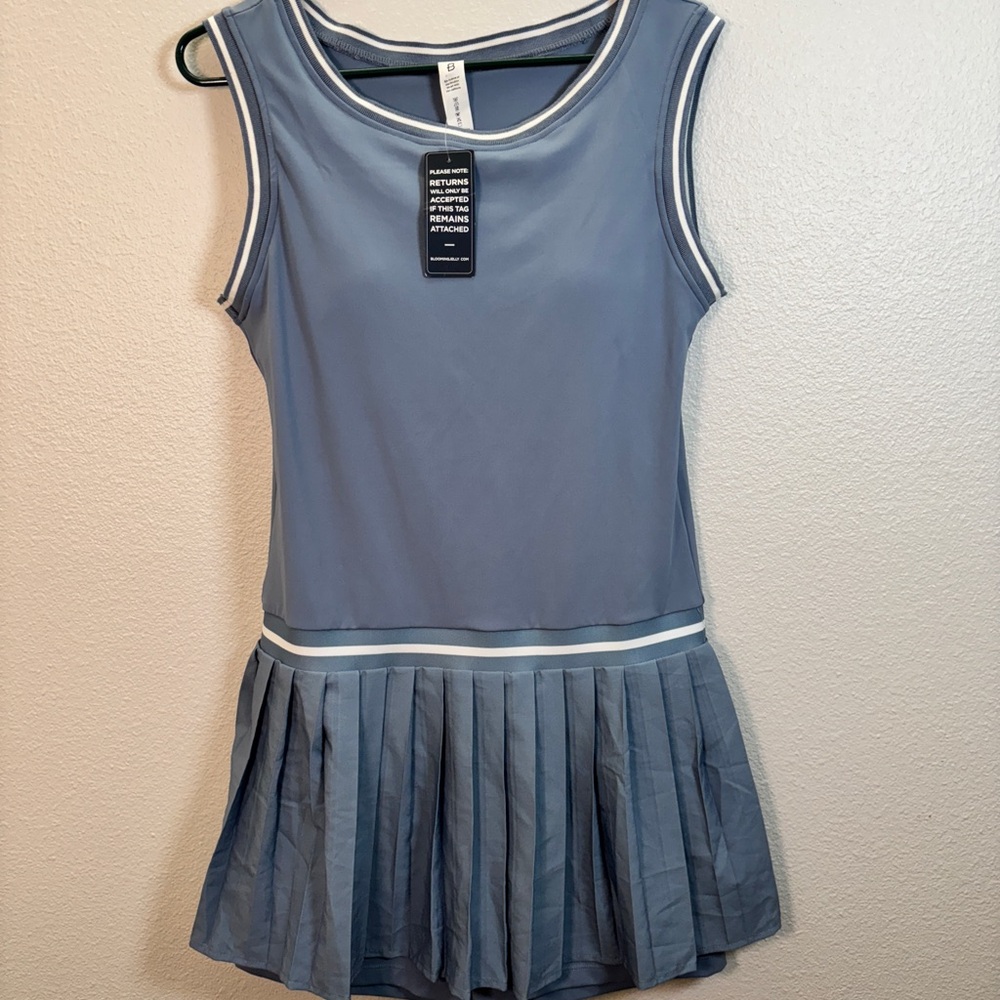 Blue Striped Women's Dress